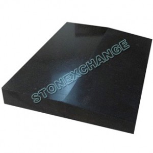 Absolute Black Granite Thresholds- Single Hollywood Bevel