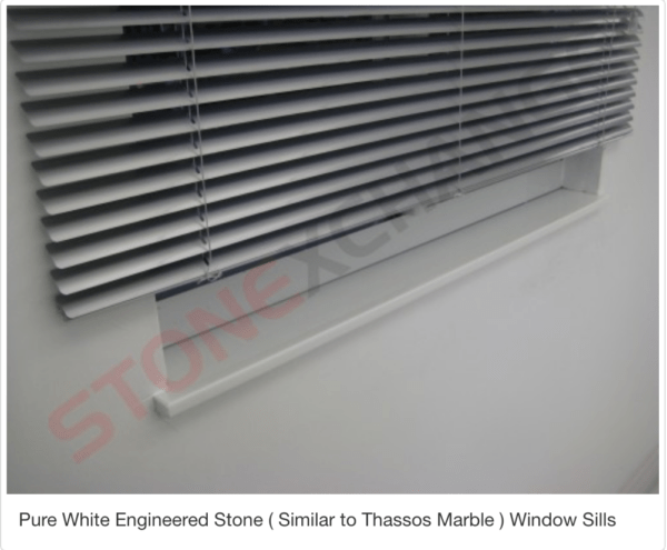 Pure White Window Sills