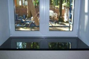 Black Granite Window Sills